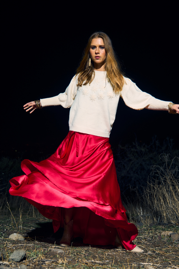 FALDA MAXI STRONG WRAP RED