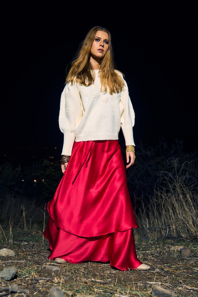 FALDA MAXI STRONG WRAP RED