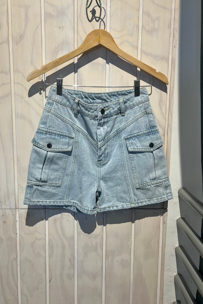 SHORT BOLSILLOS DENIM TALLA XS