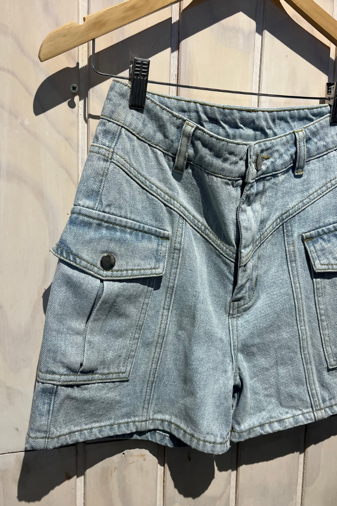 SHORT BOLSILLOS DENIM TALLA XS