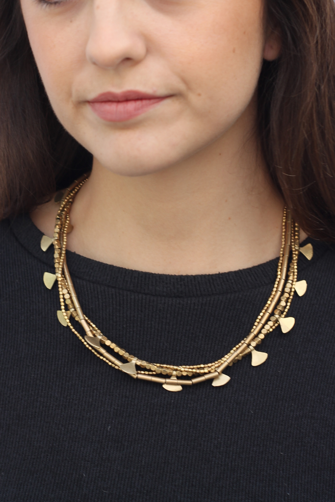 COLLAR MOONCHAIN GOLD