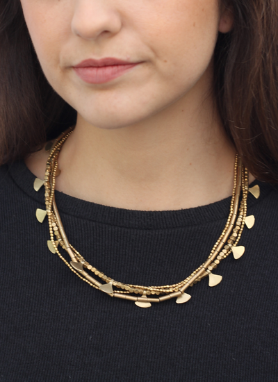 COLLAR MOONCHAIN GOLD