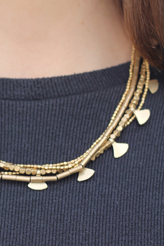 COLLAR MOONCHAIN GOLD