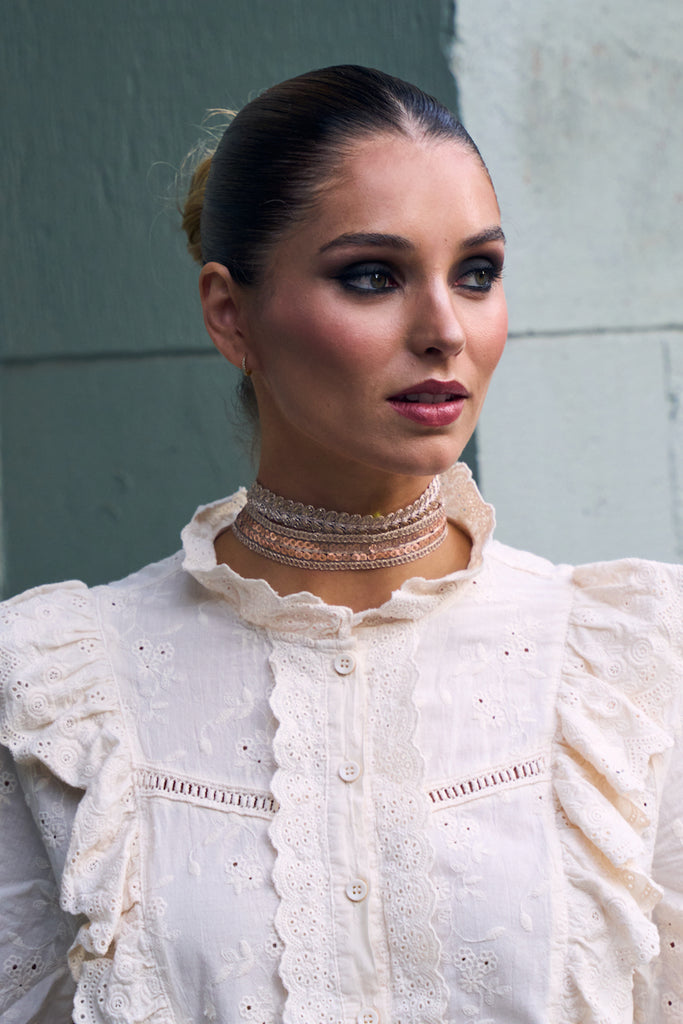 BLUSA STATIC CREAM