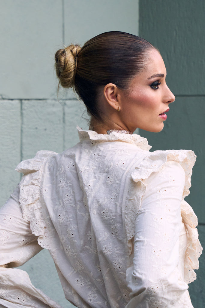 BLUSA STATIC CREAM