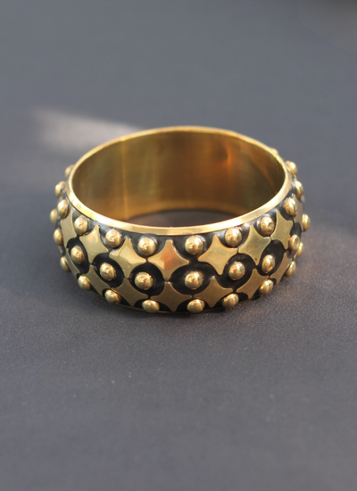 BRAZALETE STONE TWIST GOLD