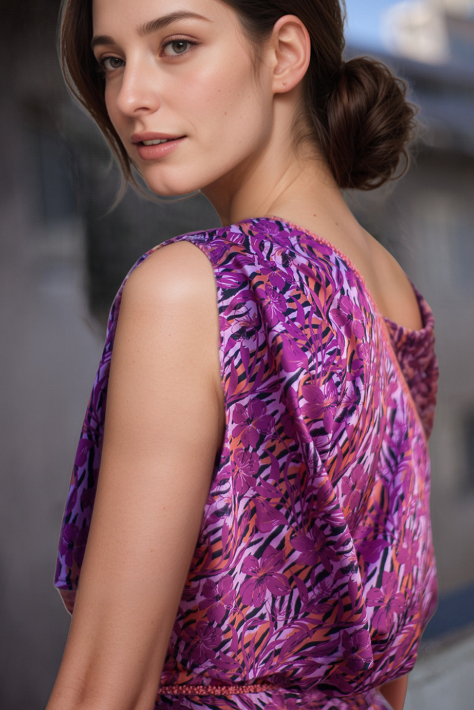 TOP AVA TRANCE FUCSIA