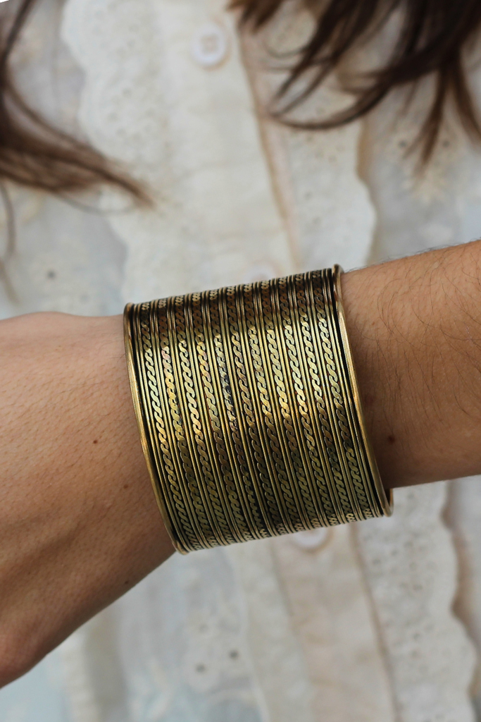 BRAZALETE WAVE GOLD