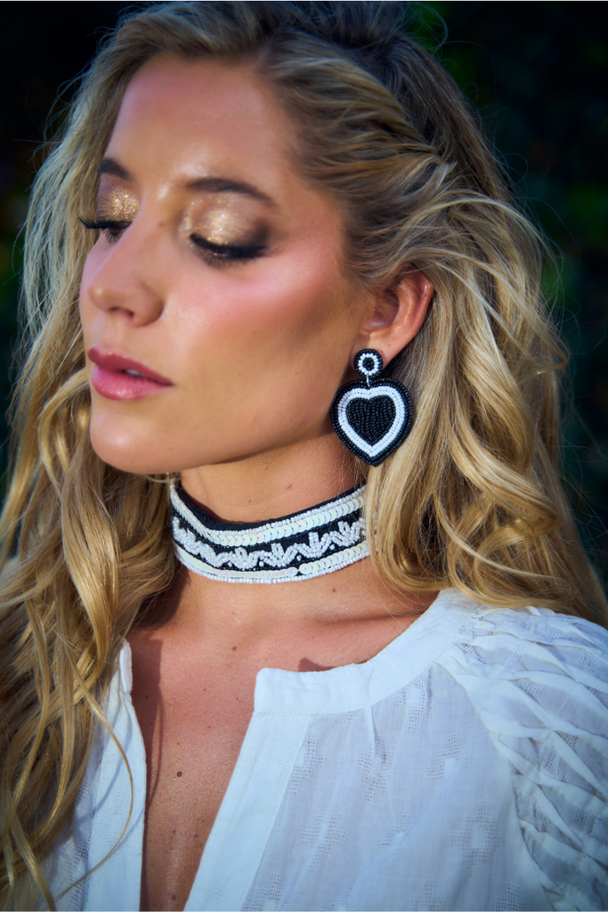 AROS HEART BLACK/WHITE
