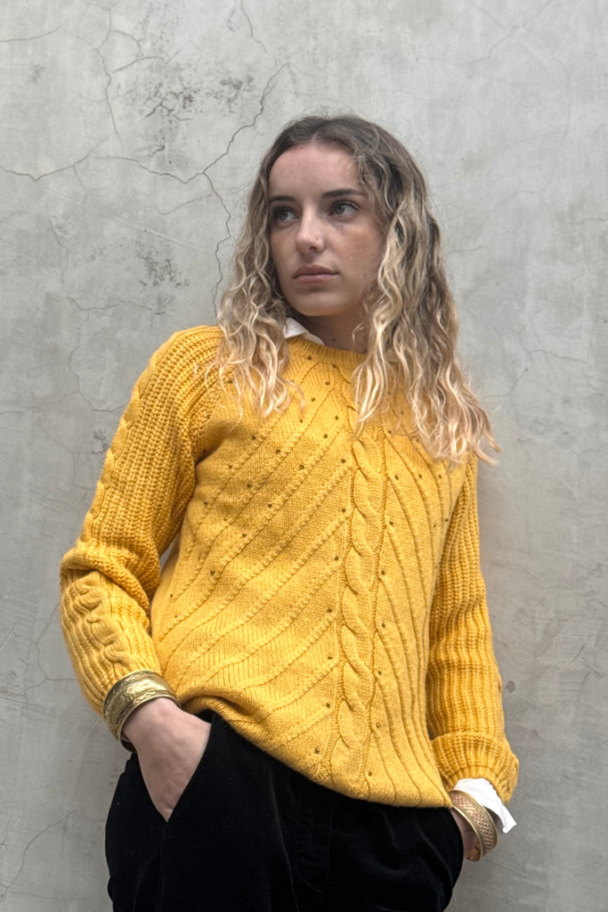 SWEATER HAVEN SUNLIT OCHRE