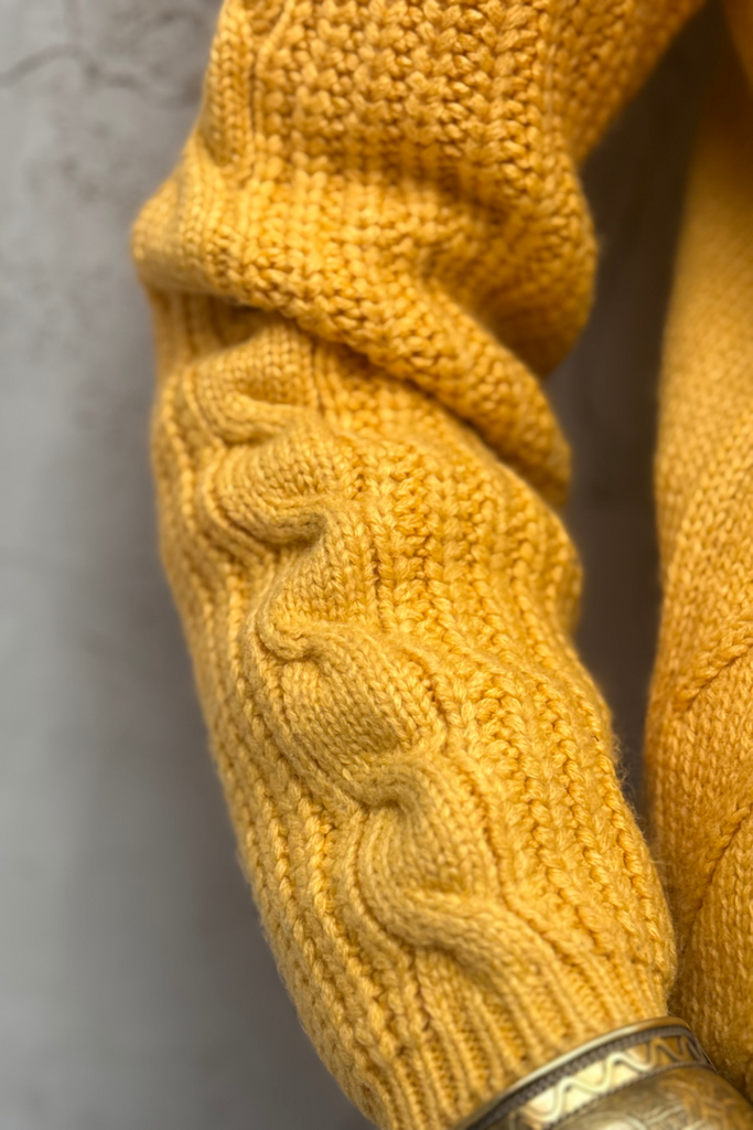 SWEATER HAVEN SUNLIT OCHRE