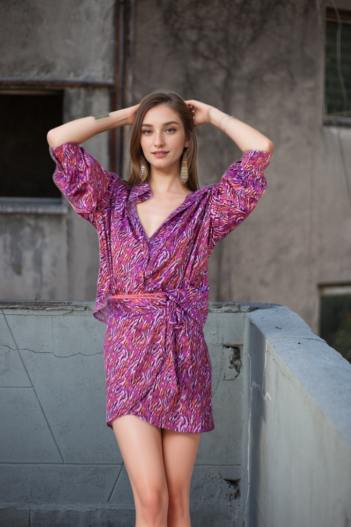 BLUSA RUSH TRANCE FUCSIA