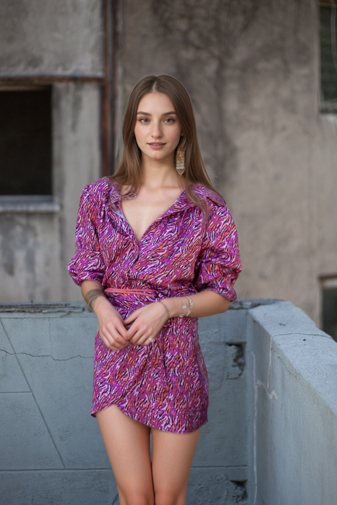 BLUSA RUSH TRANCE FUCSIA
