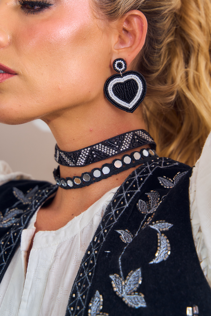 CHOKER MOONLIT BLACK