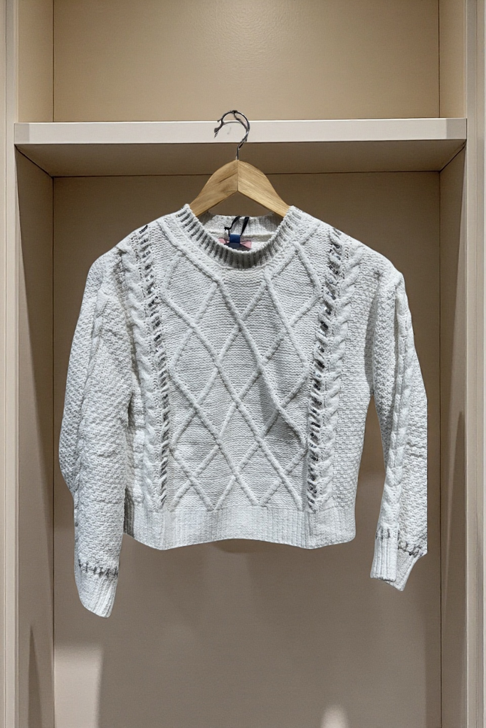 SWEATER TRUST WHITE