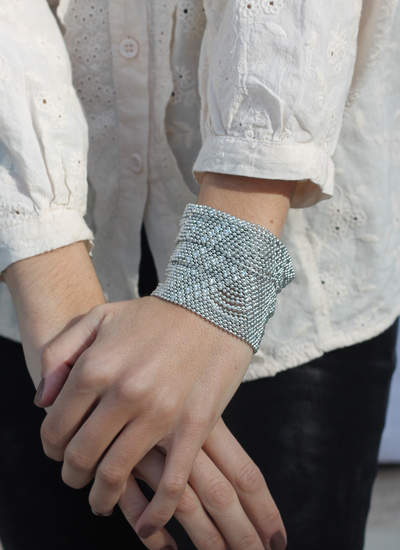 PULSERA GLINT SILVER
