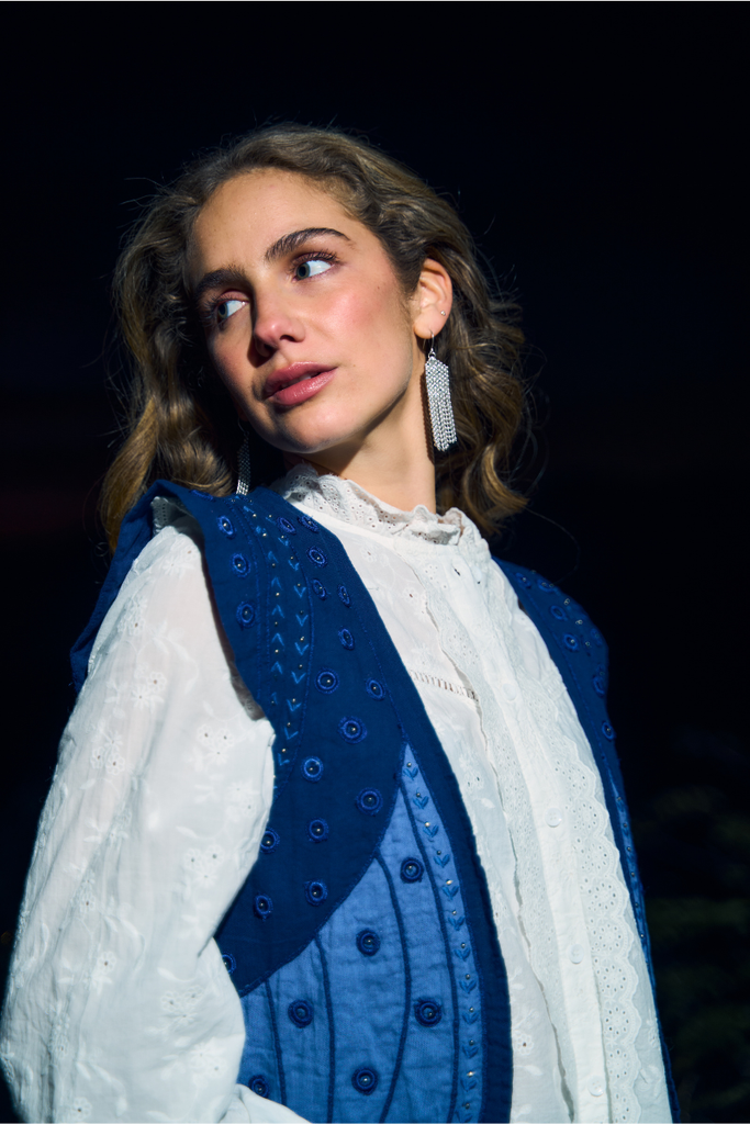 CHAQUETA VEST BREEZE BLUE