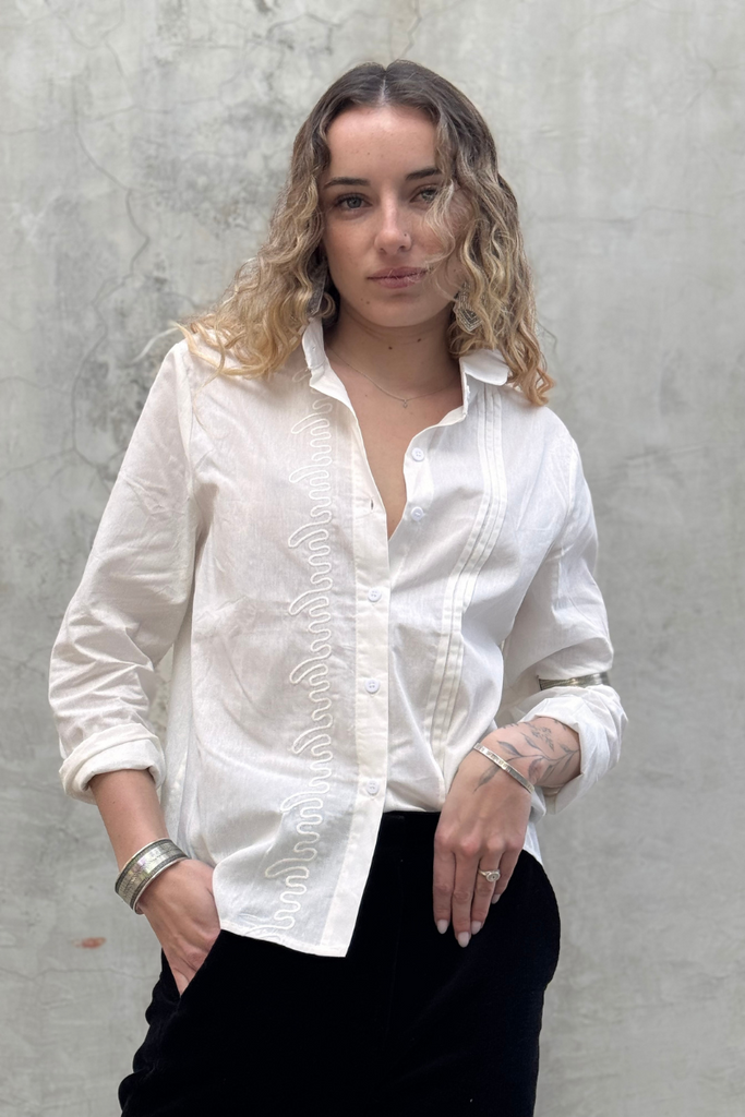 BLUSA HAZY WHITE