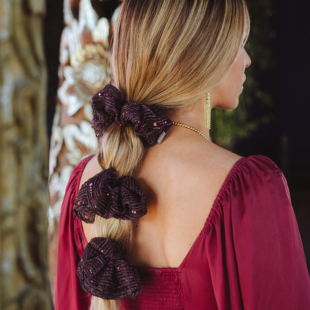 Scrunchie Chic Palo Rosa Glow