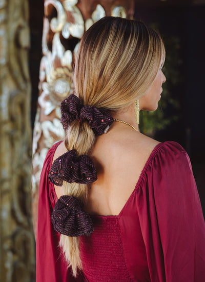 Scrunchie Chic Palo Rosa Glow